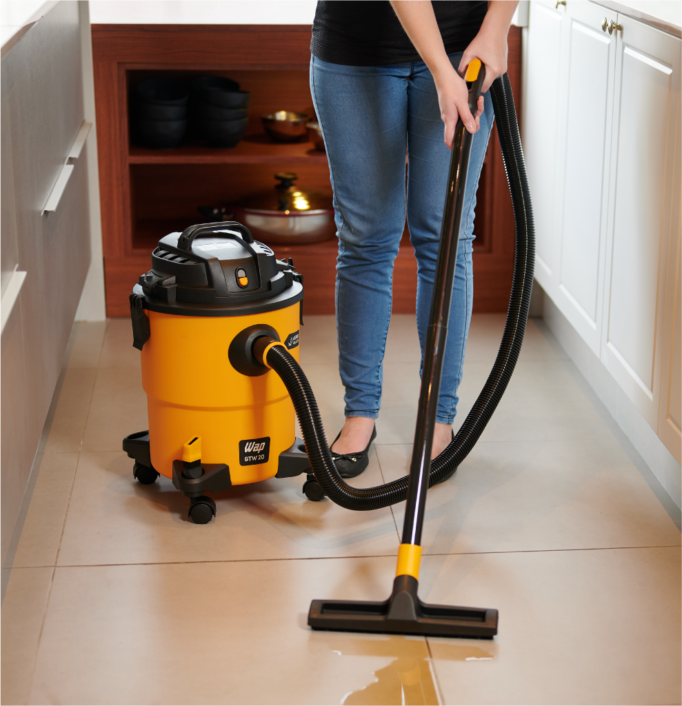 Aspirador WAP GTW 10: Eficiência na Limpeza de Ambientes de Saúde
