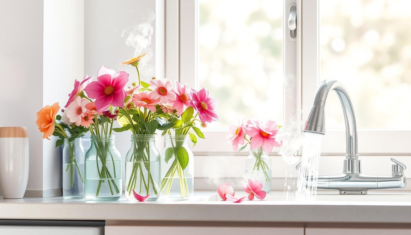 O Poder das Flores na Higienização: Truques de Limpeza da Cozinha para um Ambiente Perfumado